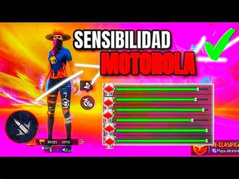 Sensibilidad Completa Para Motorola Nueva Actualizaci N Free