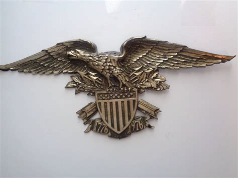 Bicentennial Eagle Plaque American Molded Products Made In