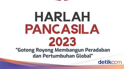 Surat Edaran Hari Lahir Pancasila 2023 Dari Bpip Ini Isi Lengkapnya