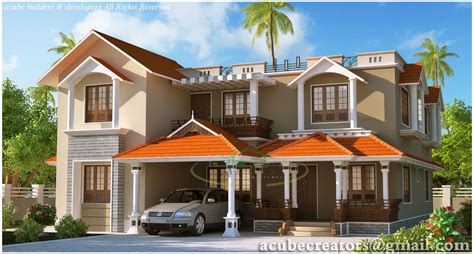 Kerala Style Dream Home Elevations Sq Ft Plan