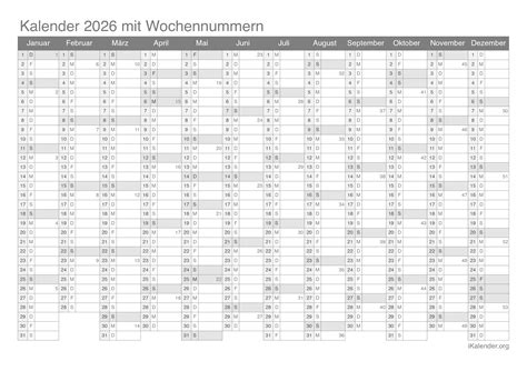 Kalender Zum Ausdrucken