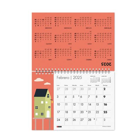 Calendario Sobremesa Miquelrius Trends Casas