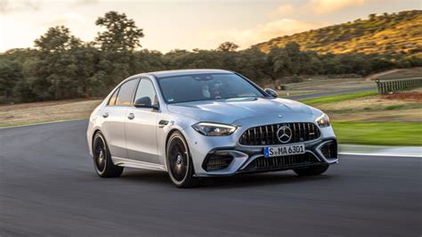 First Drive This 670 Hp 2024 Mercedes Amg C63 Hybrid Takes 4 Cylinders