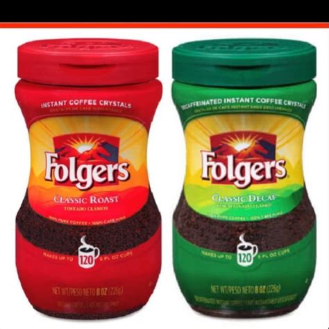 Folgers Classic Roastdecaf Coffee 8 Oz Shopee Philippines