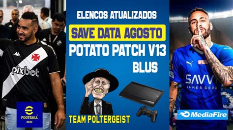 1 SAVE DATA DE AGOSTO SETEMBRO 2023 POTATO PATCH V13 BLUS NEYMAR