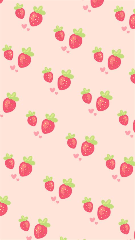 Strawberry Aesthetic Wallpapers Top Free Strawberry Aesthetic