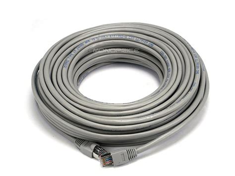 Monoprice Cat E Ethernet Patch Cable Snagless Rj Stranded Mhz