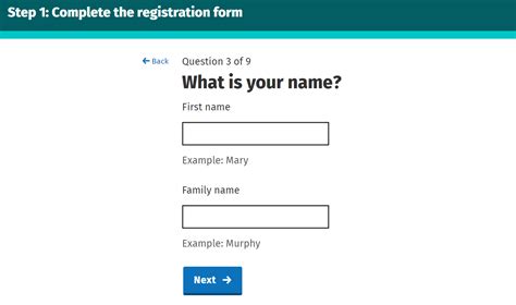 Registering for MyAccount on Revenue Online Service - Ladvice