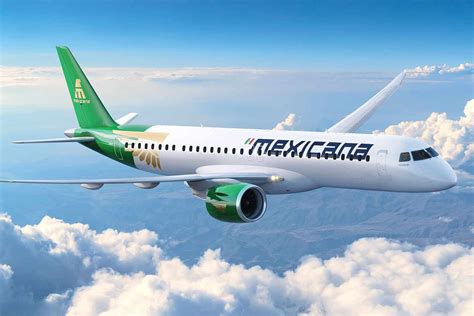 À espera do primeiro Embraer E2 Mexicana de Aviación tem frota de