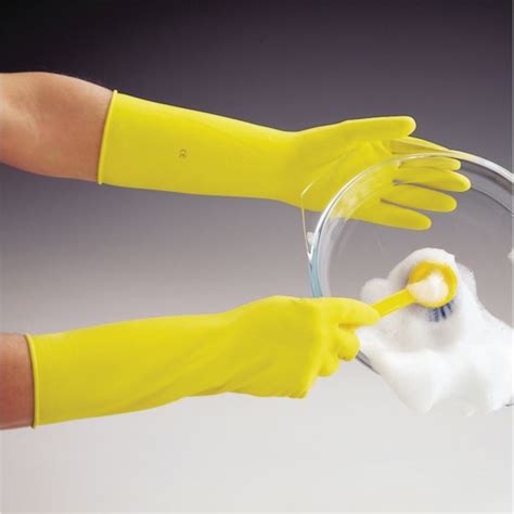 Polyco Deep Sink Extra Long Rubber Gloves Uk