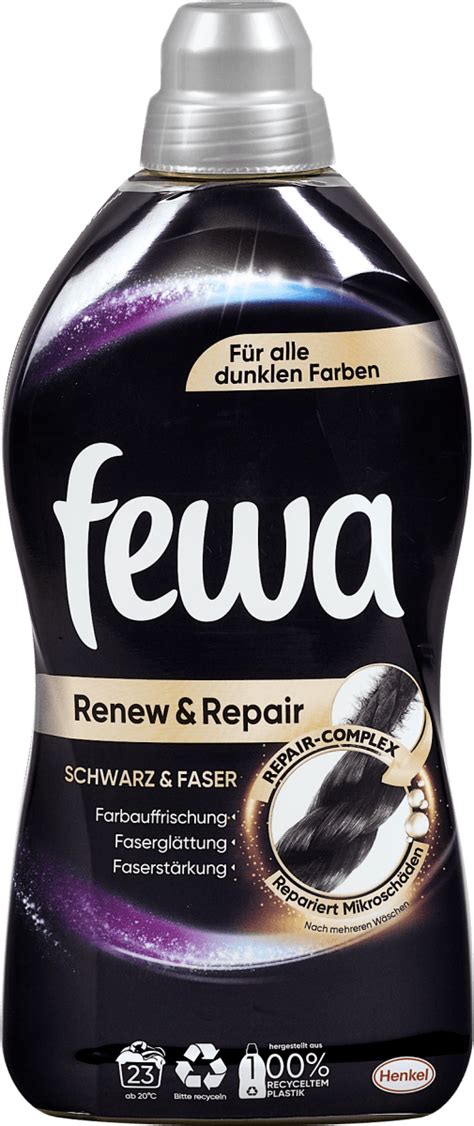 Fewa Renew Repair Schwarz Faser Waschmittel 23 Wl Dm At