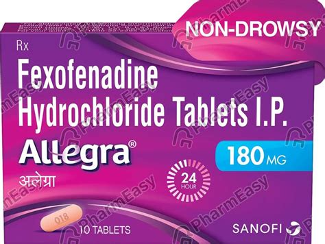 allegra mg tablet  side effects price dosage  info