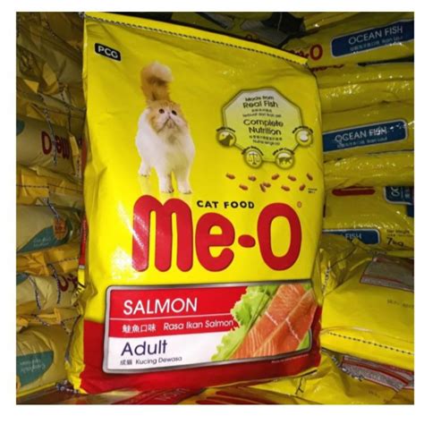 Gojek Meo Salmon Adult Kg Makanan Kucing Meo Salmon Flavour Dry Food