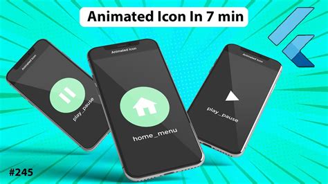 Flutter Tutorial - Animated Icon In 7 Minutes