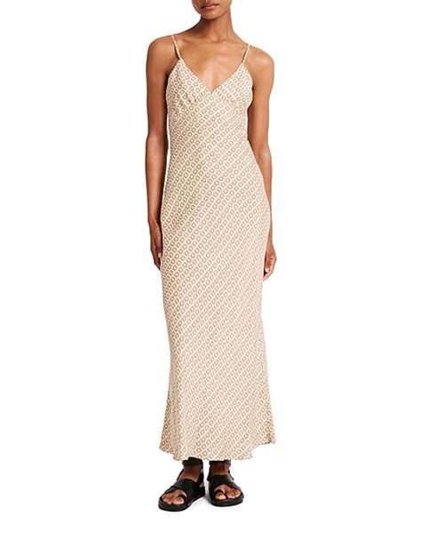Nude Lucy Priya Cupro Slip Dress David Jones