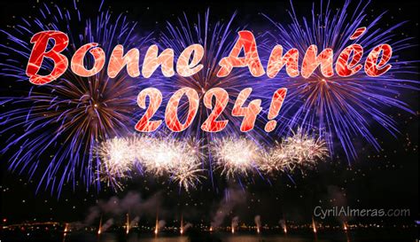 Images Bonne Annee 2024 gratuites feu d artifice Belle Année