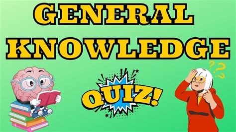 General Knowledge Quiz Questions With Seconds To Answer Each