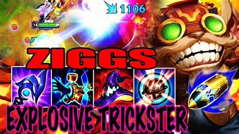 Wild Rift Ziggs Adc Gameplay Explosive Trickster Ziggs Build Runes