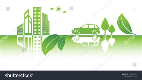 Ecology Concept Environment Banner Design Elements Stock Vector