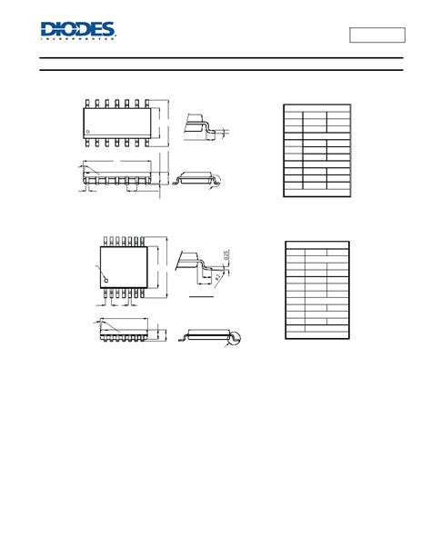 74hc14 Datasheet79 Pages Diodes Hex Inverters With Schmitt Trigger