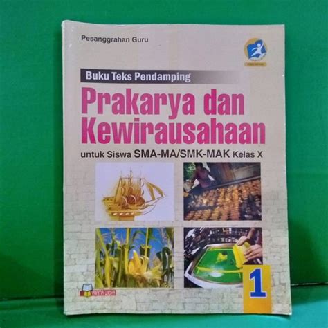 Jual Buku Prakarya Kewirausahaan Untuk SMA Kelas 1 X 10 Kurikulum 2013