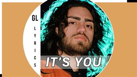 Ali Gatie It S You Lyrics Video YouTube