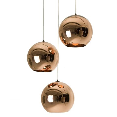 Copper Globe Pendant Light Ivy And Wilde Art Leylona