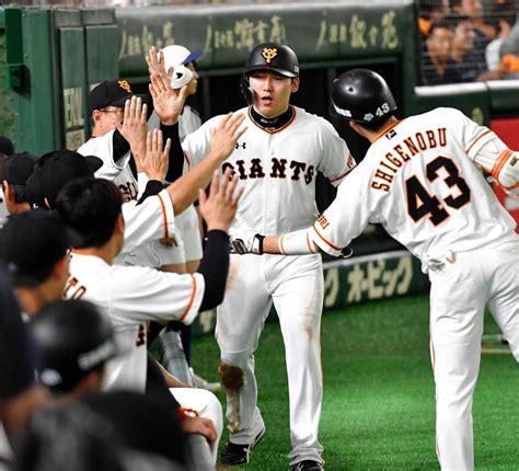 巨人 交流戦優勝に逆王手！亀井、坂本勇、丸、岡本の4連打で高橋礼を攻略 野球 デイリースポーツ Online