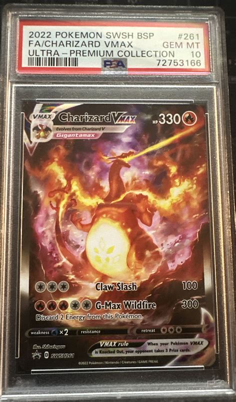 Mavin Pokemon Swsh Bsp Fa Charizad Vmax Ultra Premium Collection