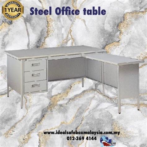 Office Steel Table Model 103PL L101PL Ideal Safe Box Malaysia