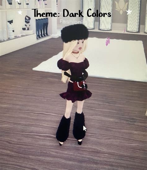 Dress To Impress Roblox Theme Dark Colors In 2024 Dress To Impress