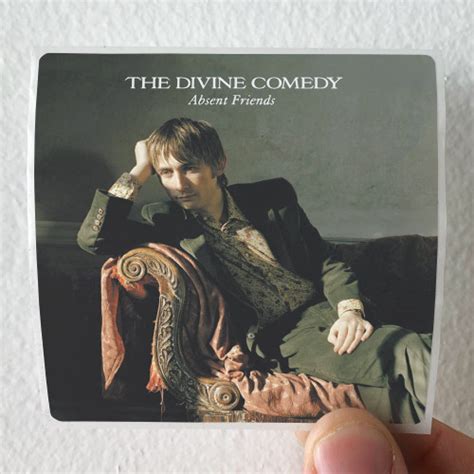 The Divine Comedy Absent Friends Album Cover Sticker