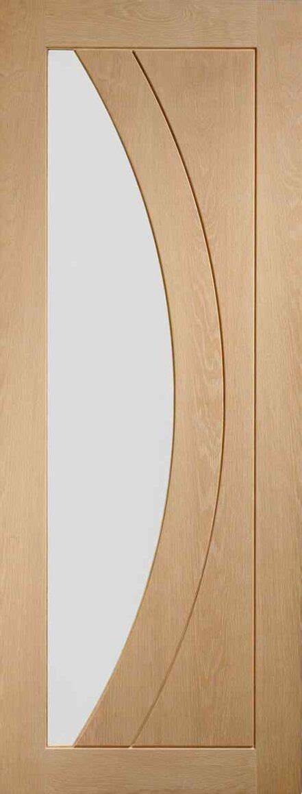 Xl Joinery Salerno Internal Oak Pre Finished Glazed Door Glass