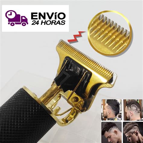 Maquininha Barba Cabelo Fazer Pézinho Recarregável DALING Shopee Brasil