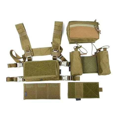 Tmc Ss Micro Low Profile Light Fight Combat Chest Rig Tactical Vest