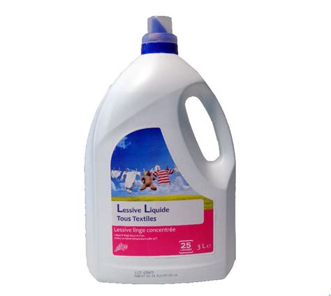 Lessive liquide concentrée tous textiles 3 litres Manihygiene