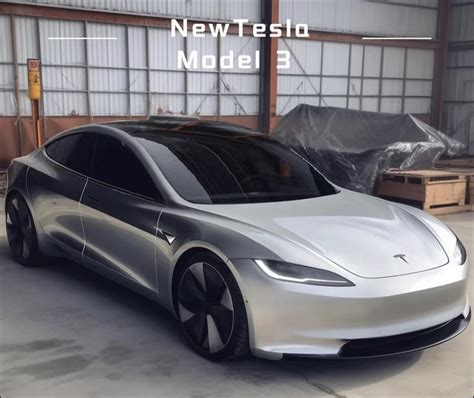 新改款 Model 3 前方車頭照片曝光，比對測試車有90 相似！ Angus電科技