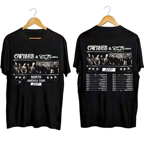 Caifanes and Café Tacvba North America Tour 2024 T Shirt Caifanes 2024