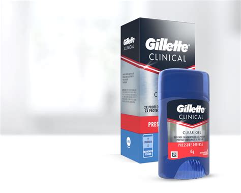 Antitranspirantes Clinical En Gel Para Hombre Gillette Latino