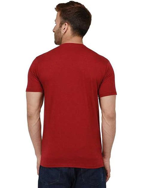 Buy Online Men Round Neck Front Print T Shirt From Top Wear For Men By Caseria For ₹399 At 50