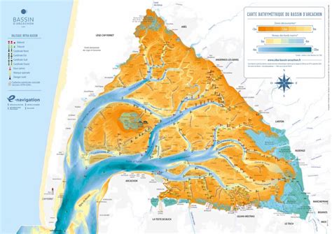 Arriba 86 Imagen Carte Fond Marin Bassin D Arcachon Fr Thptnganamst