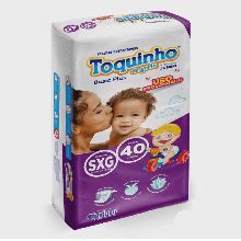 Fralda Descart Vel Toquinho De Gente Basic Plus Sxg Pacote Jumbo