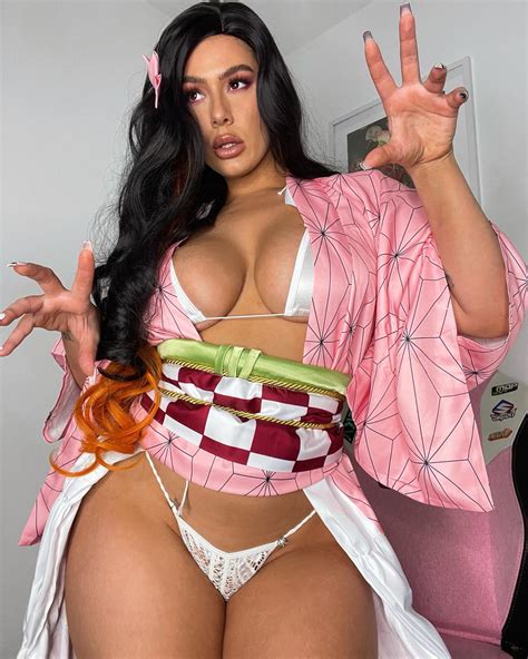 Zo Renea As Nezuko From Demon Slayer Thick Ass Booty Happy Booty