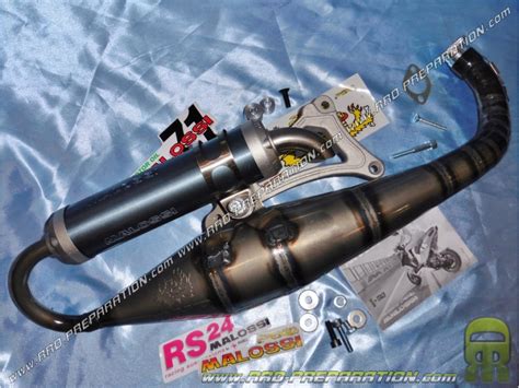 MALOSSI MHR TEAM 3 Exhaust For Horizontal Minarelli Scooter Nitro