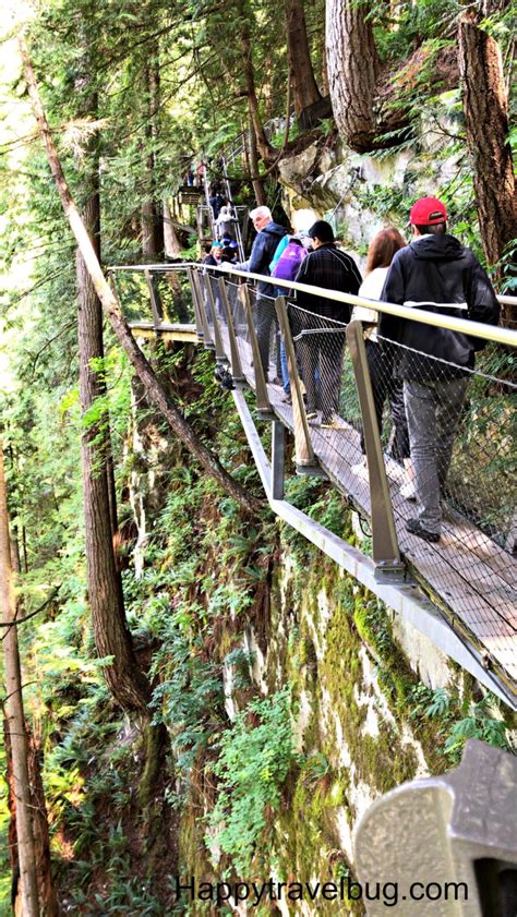 Cliffwalk | Capilano Suspension Bridge Park - The {Happy} Travel Bug