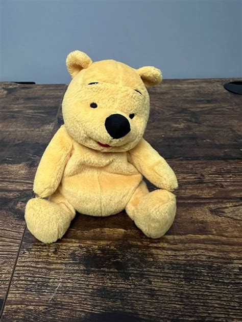 Vintage Mattel Disney Winnie The Pooh Beanbag Plush Etsy