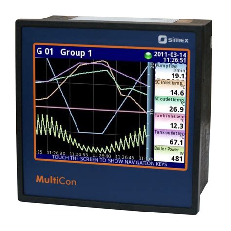 Data Logger Recorder Multicon Cmc Simex Sp Z O O Video