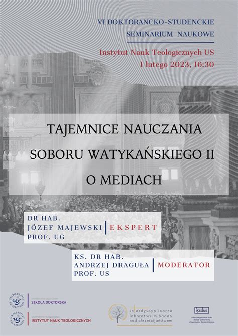 Vi Doktorancko Studenckie Seminarium Naukowe Pt Tajemnice Nauczania