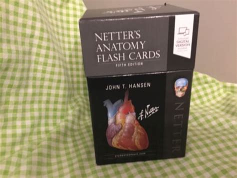 Netter S Anatomy Flash Cards By John Hansen Th Edition Ebay