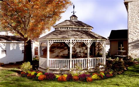 Screened Gazebo And Custom Designs Amish Country Gazebos